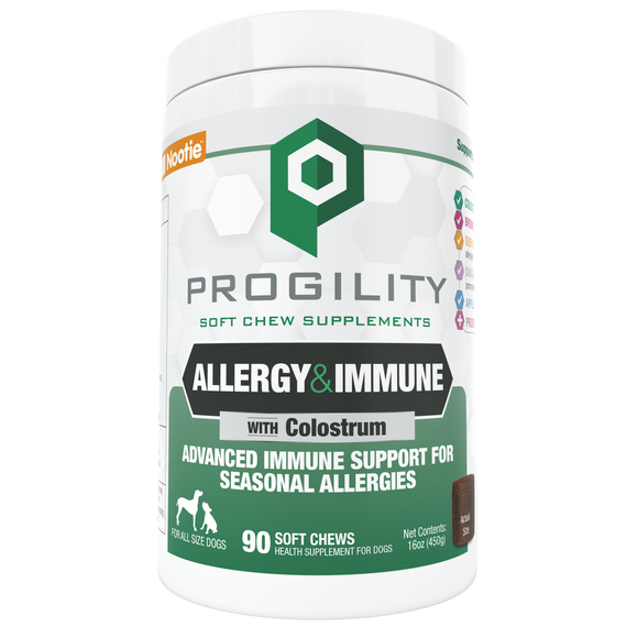 Nootie Progility Allergy & Immune Soft Chew Supplement For Dogs (90 Count)