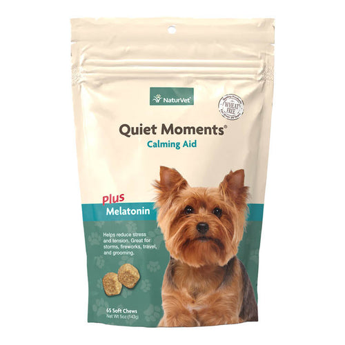 NaturVet Quiet Moments® Dog Calming Aid Soft Chews (70 Count)