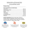 NaturVet Senior Advanced Calming Aid Dog Soft Chews for Dogs (60 Soft Chews)