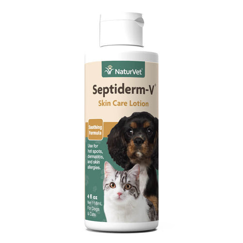 NaturVet Septiderm-V® Skin Care Lotion (8 oz)