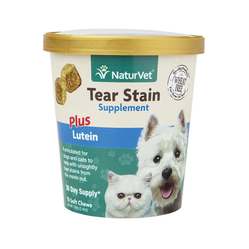 NaturVet Tear Stain Supplement Soft Chews (70 Ct)