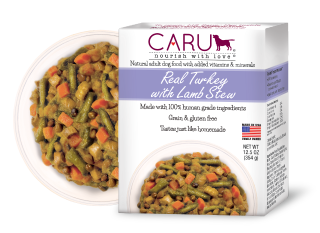 Caru Natural Turkey with Lamb Stew for Dogs (12.5-oz)