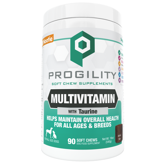 Nootie Progility Multivitamin Soft Chew Supplement For Dogs (90 Count)