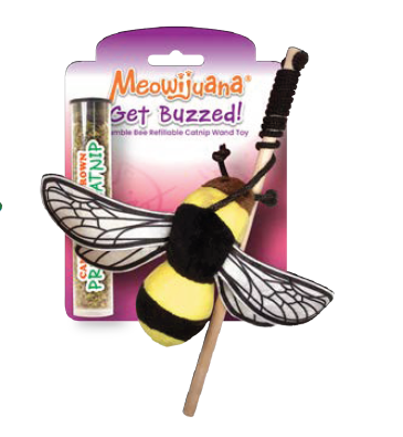 Meowijuana Get Buzzed Refillable Bee