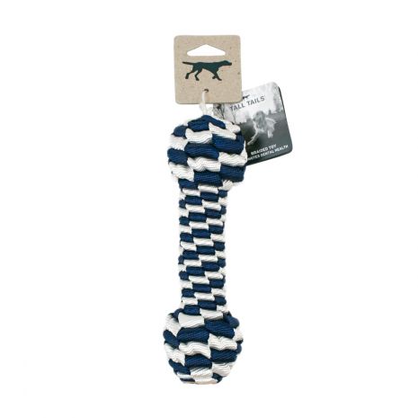 Tall Tails Navy Braided Bone Toy (9)