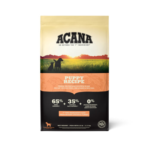 ACANA Puppy Recipe Dog Food (25-lb)