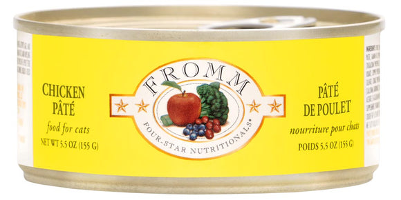 Fromm Four-Star Chicken Pâté Cat Food (5.5 oz)