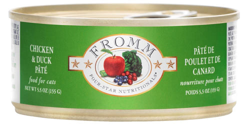 Fromm Four-Star Chicken & Duck Pâté Cat Food (5.5 oz)