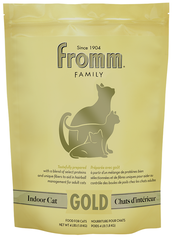 Fromm Indoor Cat Hairball Control Gold Dry Food (4 lbs)