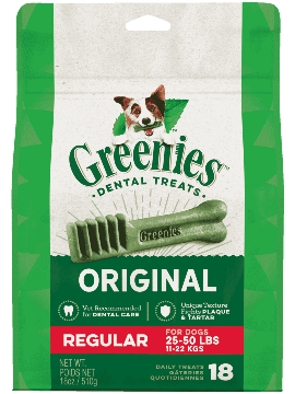 Greenies Regular Original Dental Dog Chews (36-oz, 36 count)