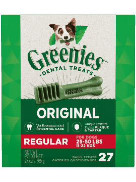 Greenies Regular Original Dental Dog Chews (36-oz, 36 count)