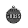 MyFamily ID Tag Big Circle The Boss Rhombus (Grande, Metal)