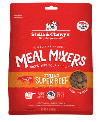 Stella & Chewy's Freeze Dried Raw Stella's Super Beef Meal Mixers