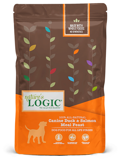 Nature’s Logic Canine Duck & Salmon Meal Feast (25 Lb)