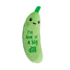 Crunchy Pickle Kicker Dental Cat Toy, Green (Green)