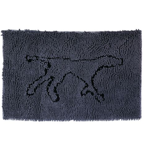 Tall Tails Wet Paws Absorbent Dog Mat (Charcoal 36X26)