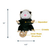 Tall Tails Possum Rope Body Dog Toy (12)