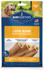 Barkworthies Heart Shaped Chew Love Bone Dog Treats