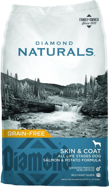 blue diamond dog food grain free cookies Diamond Naturals Grain Free Skin & Coat Formula All Life Stages Dry Dog Food  - Fayetteville, NC