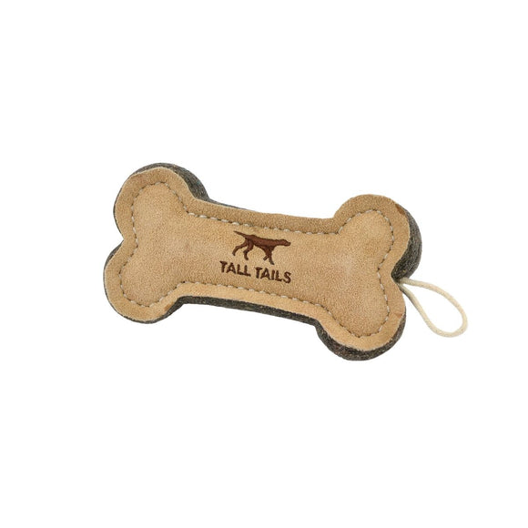 Tall Tails NATURAL LEATHER BONE TOY (6