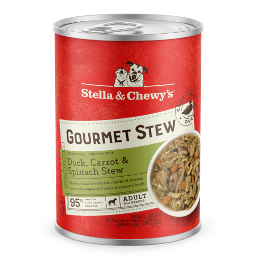 Stella & Chewy's Dog Gourmet Stew Duck, Carrot & Spinach Stew (12.5 oz. Single)