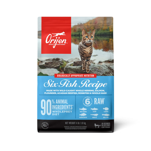 ORIJEN Six Fish Recipe Cat Food (12-lb)