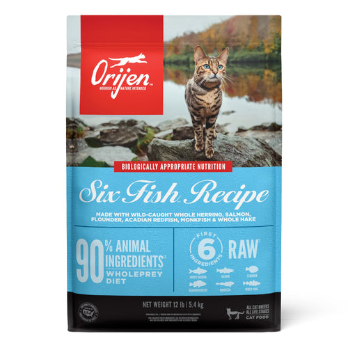 ORIJEN Six Fish Recipe Cat Food (12-lb)