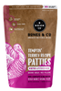 Bones & Co. Temptin' Turkey Recipe Raw Frozen Patties Dog Food (6 Lb)