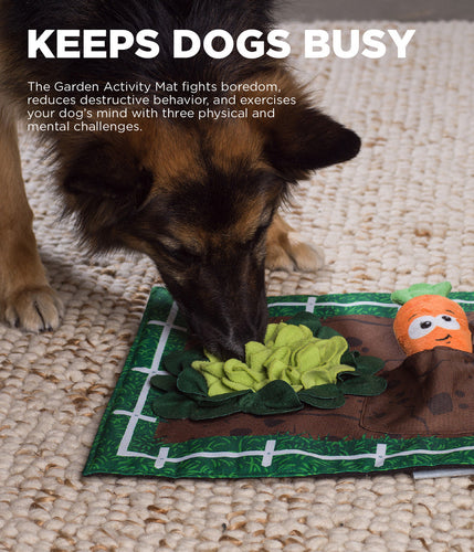 Outward Hound Activity Matz Garden Game Dog Puzzle Mat