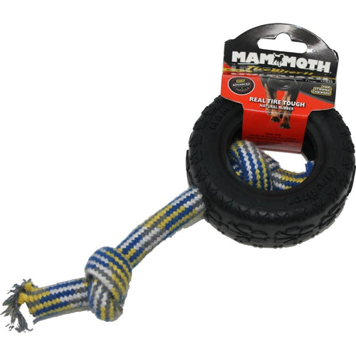 Mammoth TireBiter® with Rope Dog Toy