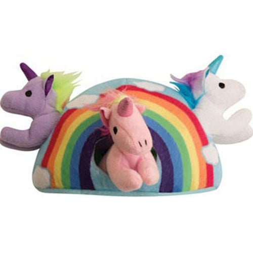 SNUGAROOZ HIDE & SEEK RAINBOW (7 IN, MULTI)