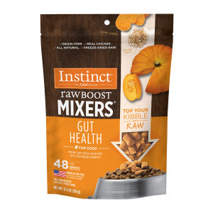 Instinct Grain Free Freeze Dried Raw Boost Mixers Gut Health Recipe Dog Food Topper (5.5-oz)