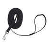 Coastal Pet Products Train Right! Cotton Web Dog Training Leash (Black, 5/8 X 30')