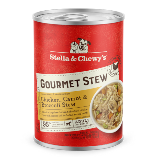 Stella & Chewy's Gourmet Chicken, Carrot & Broccoli Stew for Dogs