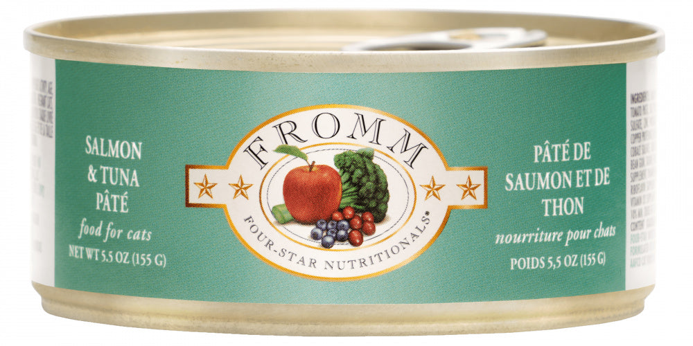 Fromm Four Star Salmon & Tuna Pate Canned Cat Food