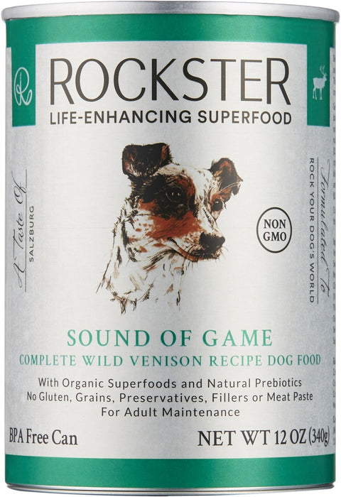 Rockster Sound Of Game Complete Wild Venison Recipe Canned Dog Food
