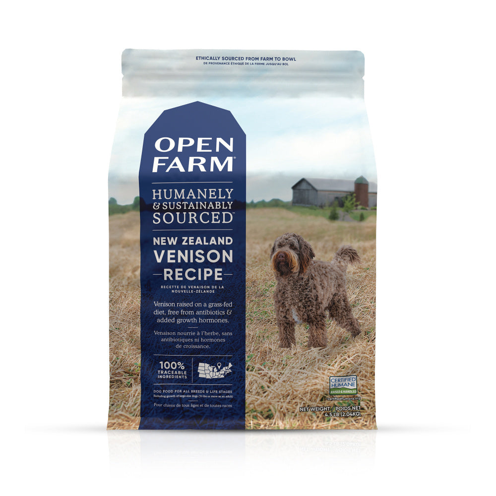 Open Farm New Zealand Venison Dry Dog Food