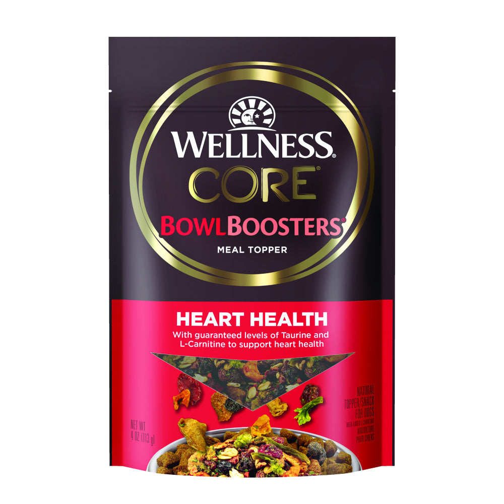 Wellness CORE Bowl Boosters Heart Health Dry Dog Food Topper
