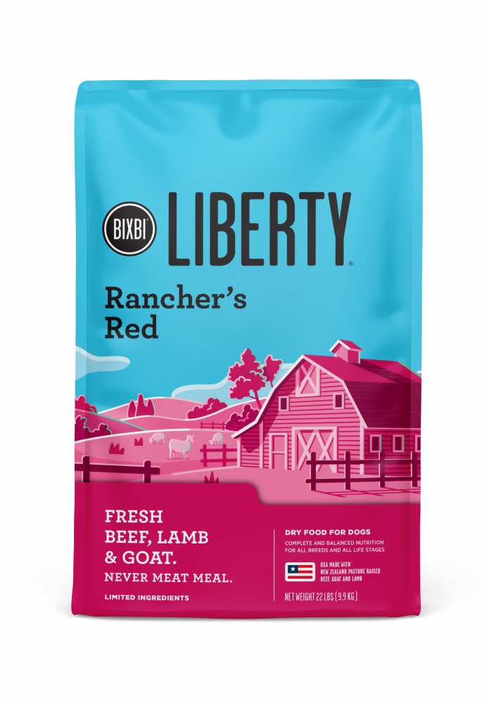 BIXBI LIBERTY Rancher's Red (Beef, Lamb, Goat) Kibble